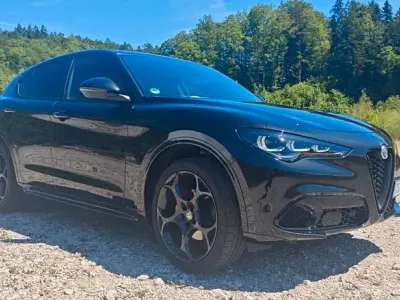 Gebraucht Alfa Romeo Stelvio Competizione 280 PS (205 kW) 2024 Schwarz SUV