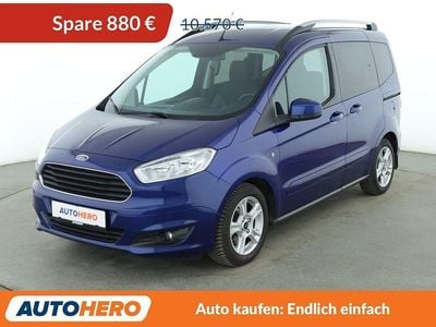 Gebraucht Ford Tourneo Titanium 101 PS (74 kW) 2016 Blau Van / Kleinbus