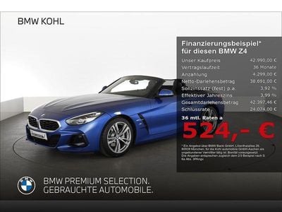 Brugt BMW Z4 Shadowline 197 HK (144 kW) 2025 Blå Cabriolet