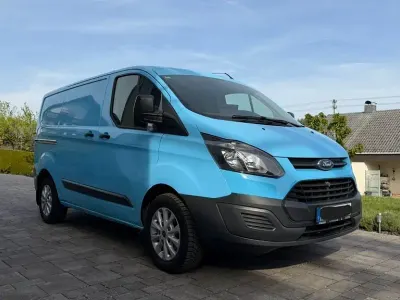 Occasion Ford Transit Custom 125 ch (91 kW) 2015 Bleue Monospace