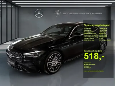 Gebraucht Mercedes CLE200 AMG 204 PS (150 kW) 2025 Metalliclack obsidianschwarz Coupé