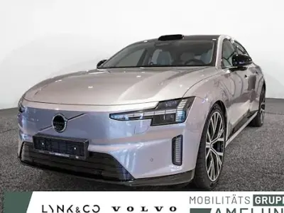 Ny Volvo ES90 Ultra 244 kW (333 HK) 2026 Sølv Sedan