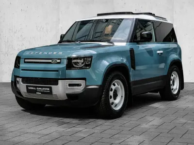 Gebraucht Land Rover Defender SE 249 PS (183 kW) 2024 Marine blue (folierung) / fuji SUV