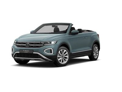 Gebraucht VW T-Roc 116 PS (85 kW) 2024 Petroleum blue metallic / schwarz (metallic) SUV