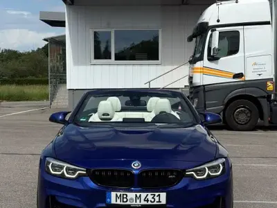 Gebraucht BMW M4 Cabriolet Performance 431 PS (317 kW) 2018 Blau Cabrio