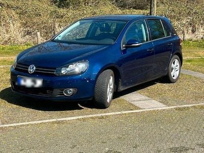 Second-hand VW Golf VI Comfortline 122 CP (89 kW) 2010 Albastru Hatchback