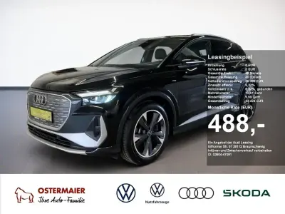 Usata Audi Q4 e-tron S-Line 210 kW (286 CV) 2023 Nero SUV