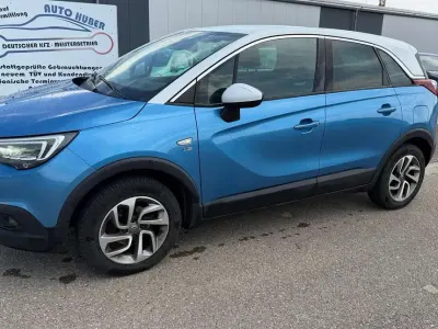 Gebraucht Opel Crossland X 102 PS (75 kW) 2019 Arktis blau (m2) SUV