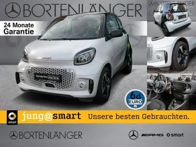 Gebraucht Smart ForTwo Coupé Exclusive 60 kW (82 PS) 2023 Weiß Kleinwagen