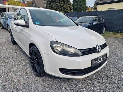 Gebraucht VW Golf VI 80 PS (58 kW) 2009 Weiß Kleinwagen