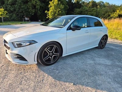 Gebraucht Mercedes A250 AMG line 224 PS (164 kW) 2020 Weiß Limousine