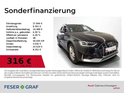 Gebraucht Audi A4 Allroad Business 204 PS (150 kW) 2023 Mythosschwarz metallic Kombi