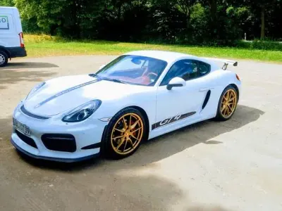 Gebraucht Porsche Cayman S 325 PS (239 kW) 2014 Weiß Coupé