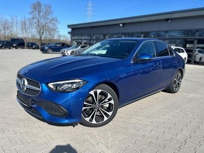 Usata Mercedes C220 Avantgarde 200 CV (147 kW) 2022 Blu Berlina