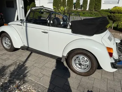 Używany VW Käfer 50 KM (36 kW) 1979 Biały Kabriolet