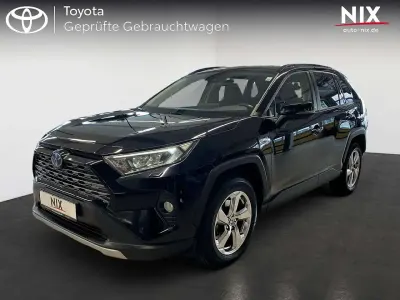 Gebraucht Toyota RAV4 Hybrid Team 222 PS (163 kW) 2020 Tiefschwarz mica metallic SUV