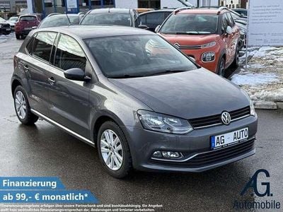 Gebraucht VW Polo Comfortline 90 PS (66 kW) 2015 Pepper grey metallic Kleinwagen