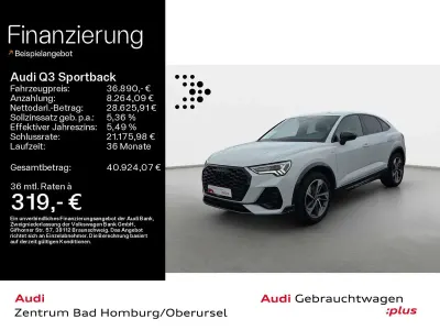 Gebraucht Audi Q3 S-Line 190 PS (139 kW) 2023 Gletscherweiß metallic SUV
