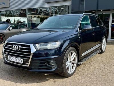 Second-hand Audi Q7 S-Line 272 CP (200 kW) 2016 Albastru SUV