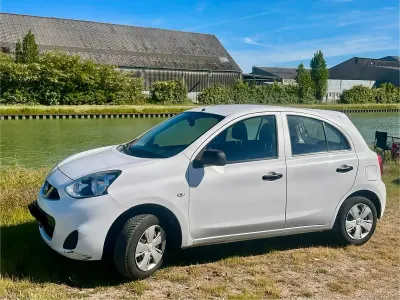 Gebraucht Nissan Micra 80 PS (58 kW) 2014 Weiß Kleinwagen