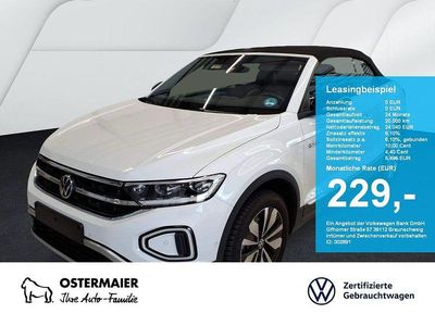 Gebraucht VW T-Roc Cabriolet Goal 116 PS (85 kW) 2025 Pure white Cabrio
