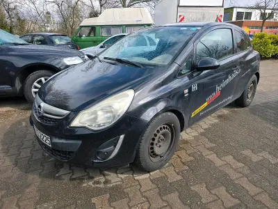 Gebraucht Opel Corsa 75 PS (55 kW) 2011 Schwarz Kleinwagen