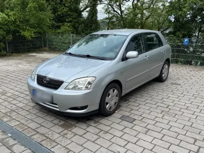 Gebraucht Toyota Corolla 97 PS (71 kW) 2003 Silber Limousine