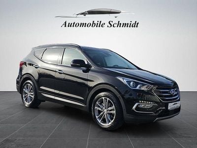 Gebraucht Hyundai Santa Fe Premium 200 PS (147 kW) 2016 Schwarz SUV