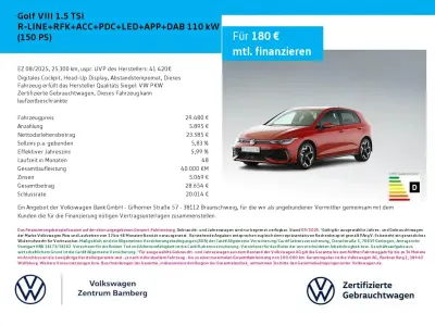Gebraucht VW Golf VIII R-line 150 PS (110 kW) 2025 Rot Limousine