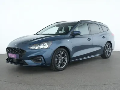 Gebraucht Ford Focus ST-Line 125 PS (91 kW) 2022 Blau Limousine