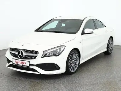 Gebraucht Mercedes CLA200 AMG line 156 PS (114 kW) 2018 Polarweiss Coupé