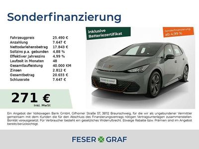 Gebraucht Cupra Born 150 kW (204 PS) 2024 Vaporgrau Kleinwagen