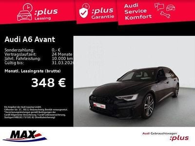 Mythosschwarz metallic Gebraucht 2025 Audi A6 S-Line Kombi | 49.549 € (Guter Preis)