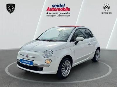 Second-hand Fiat 500C Lounge 69 CP (50 kW) 2015 Alb Cabrio