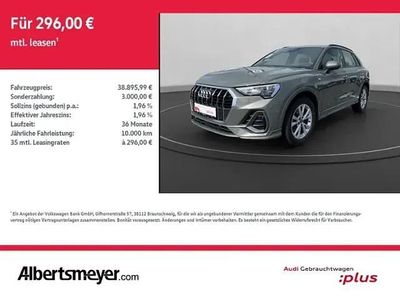 Usata Audi Q3 S-Line 110 CV (80 kW) 2025 Grigio SUV