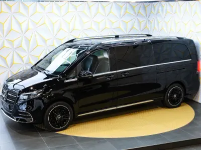 Neu Mercedes V300 Exclusive 237 PS (174 kW) 2026 Schwarz Van / Kleinbus