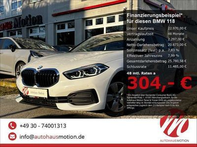 gebraucht BMW 118 d Advantage LED NAVI KAMERA AMBIENTE KEYLESS