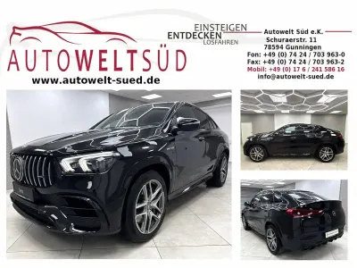 Gebraucht Mercedes GLE63 AMG AMG 571 PS (419 kW) 2021 Obsidianschwarz metallic (metallic) SUV
