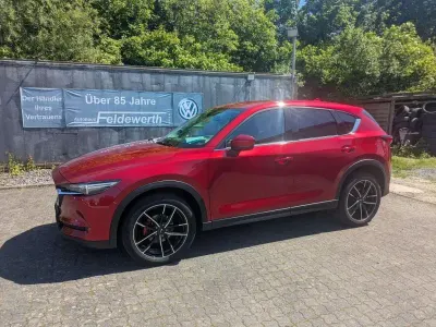 Używany Mazda CX-5 Sports-Line 194 KM (142 kW) 2018 Czerwony SUV