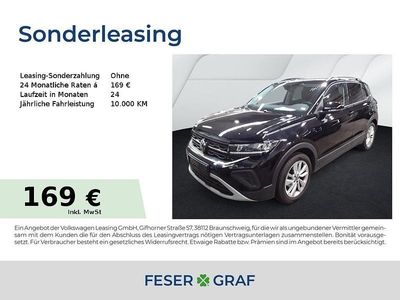Gebraucht VW T-Cross Goal 95 PS (69 kW) 2025 Deep black perleffekt SUV