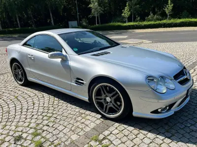 Gebraucht Mercedes SL350 272 PS (200 kW) 2006 Silber Cabrio