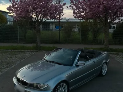 Gebraucht BMW 320 Cabriolet 170 PS (125 kW) 2003 Silber Cabrio