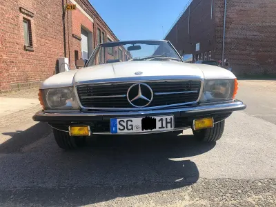 Gebraucht Mercedes SL280 185 PS (136 kW) 1980 Weiß Cabrio