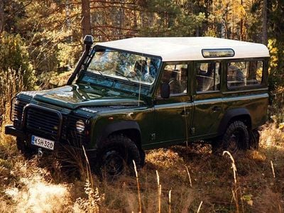 Gebraucht Land Rover Defender S 122 PS (89 kW) 2002 Grün Kombi