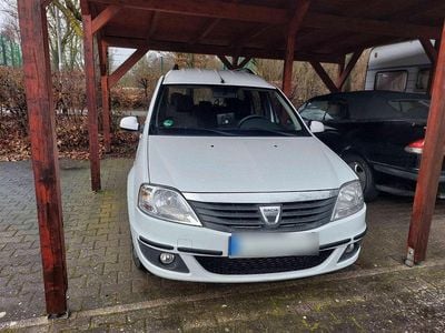 Gebraucht Dacia Logan MCV Lauréate 88 PS (64 kW) 2012 Weiß Kombi