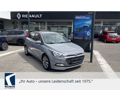 gebraucht Hyundai i20 YES! 1.2 (GB) DE - Lim Navi Klimaautom DAB SHZ LenkradHZG Spurhalteass. Alarm