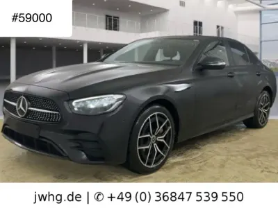 Gebraucht Mercedes E300 AMG line 306 PS (225 kW) 2022 Obsidianschwarz Limousine