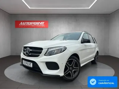 Brugt Mercedes GLE500 AMG line 455 HK (334 kW) 2018 Hvid SUV