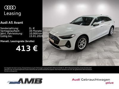 Weiß (gletscherweiß metallic) Gebraucht 2025 Audi A5 Advanced Kombi | 46.791 € (Superpreis)