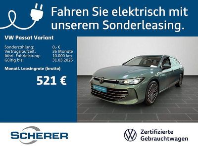 Gebraucht VW Passat Elegance 204 PS (150 kW) 2025 Maripositgrün metallic (metallic) Kombi